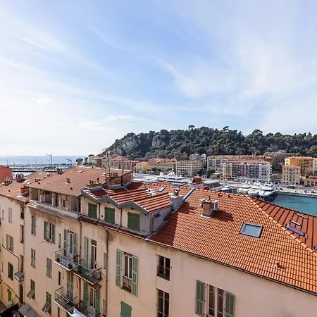 Appartement Extraordinary View On Port And Castle Hill - 1 Bdr & Parking Nice
